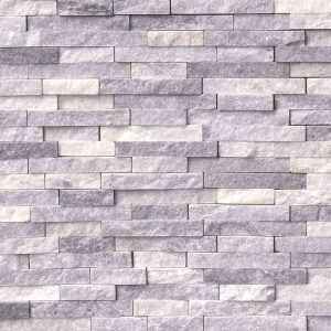 Alaskan Gray Splitface Interlocking Pattern - Granite Countertops Seattle